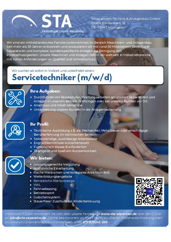 Servicetechniker/in